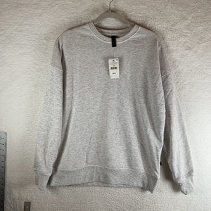 Cotton On Body Sweatshirt Women's XS Gray Cotton Plush Crew Neck Pullover 7705